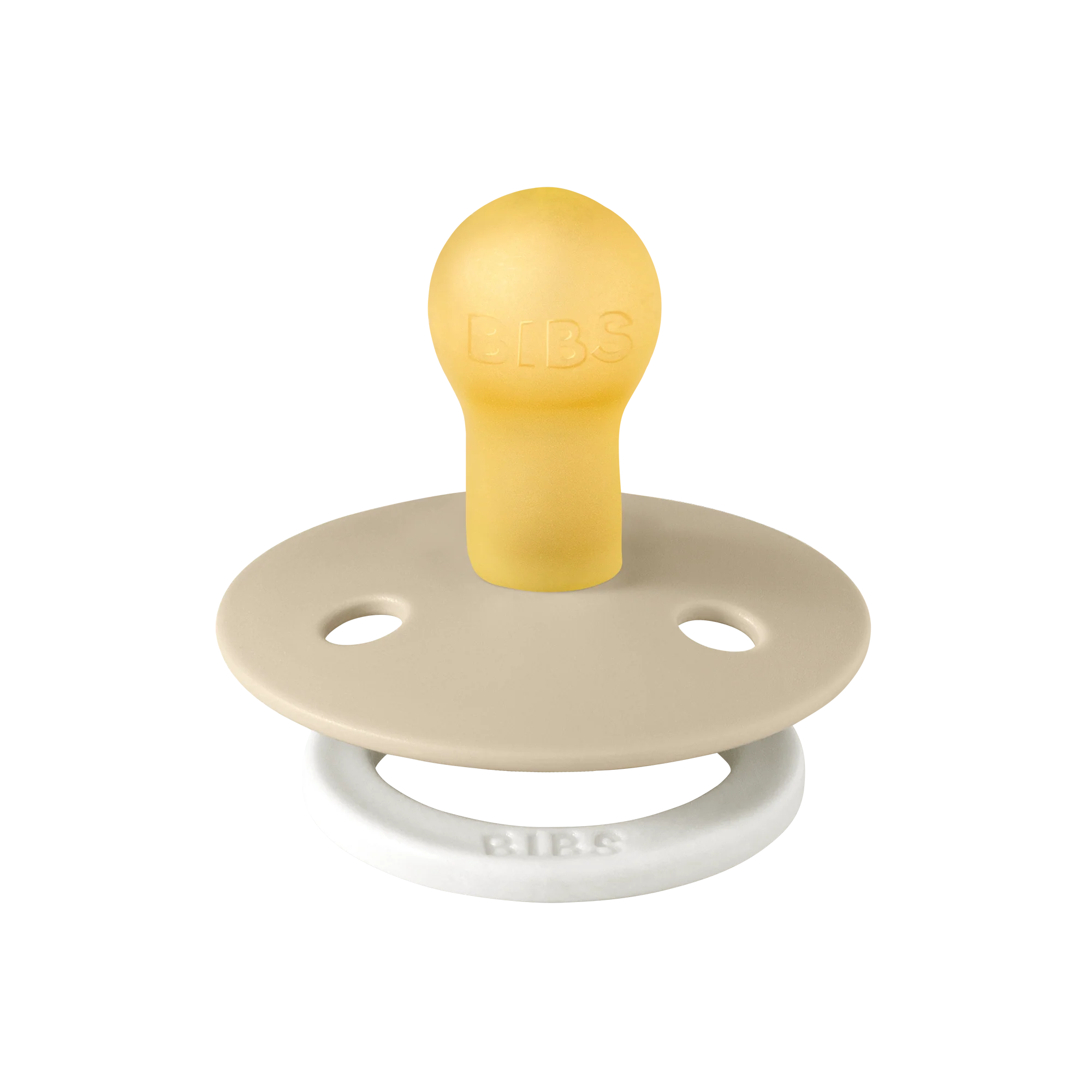 Colour GLOW Pacifier 2 Pack - Vanilla/Dark Oak - Image 2
