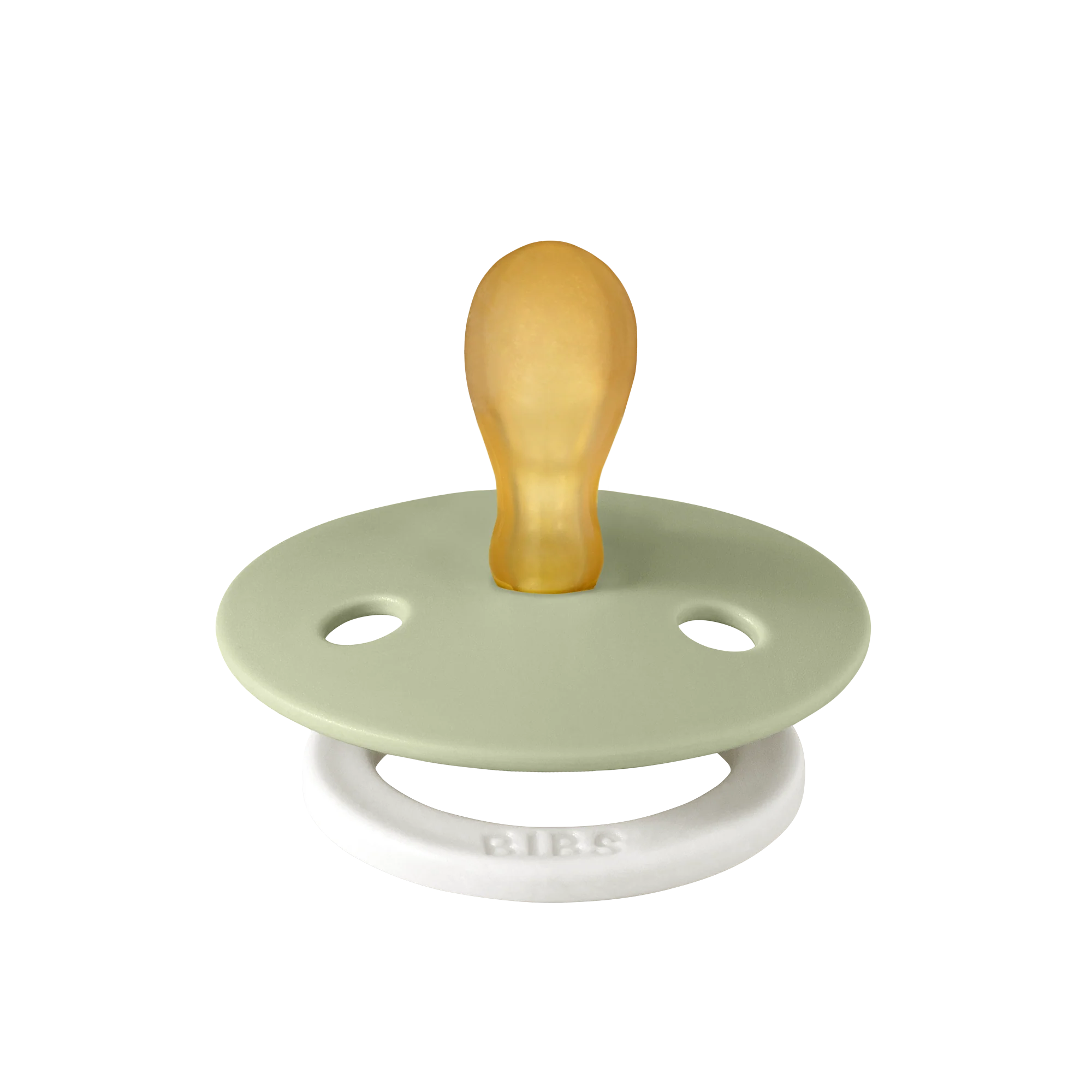Colour GLOW Symmetrical Pacifier 2 Pack - Sage/Cloud - Image 2
