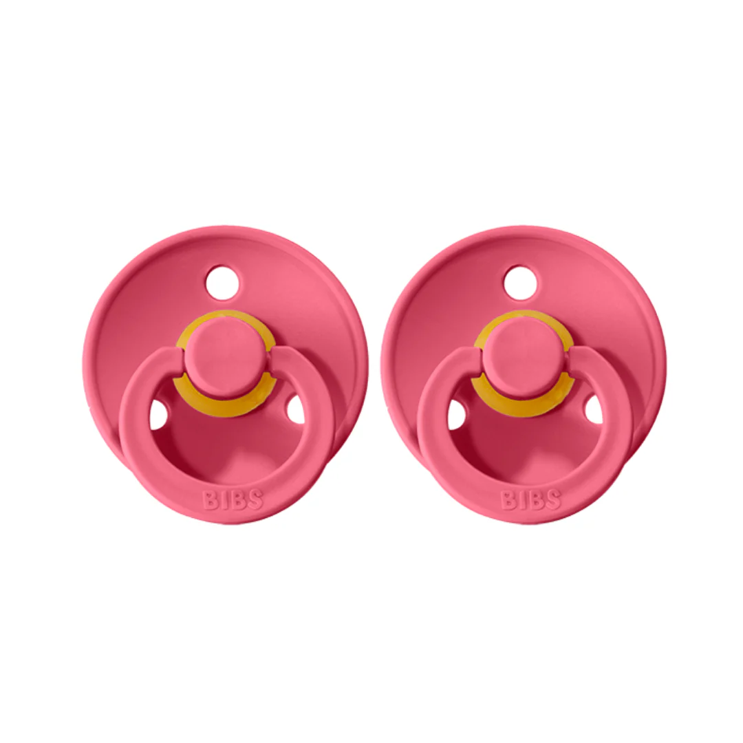 Colour Pacifier 2 Pack - Coral - Image 3