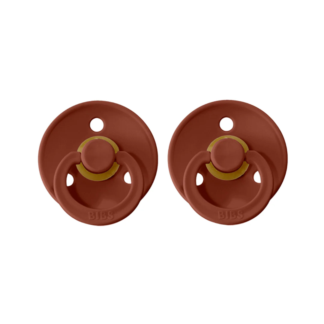 Colour Pacifier 2 Pack - Rust - Image 2