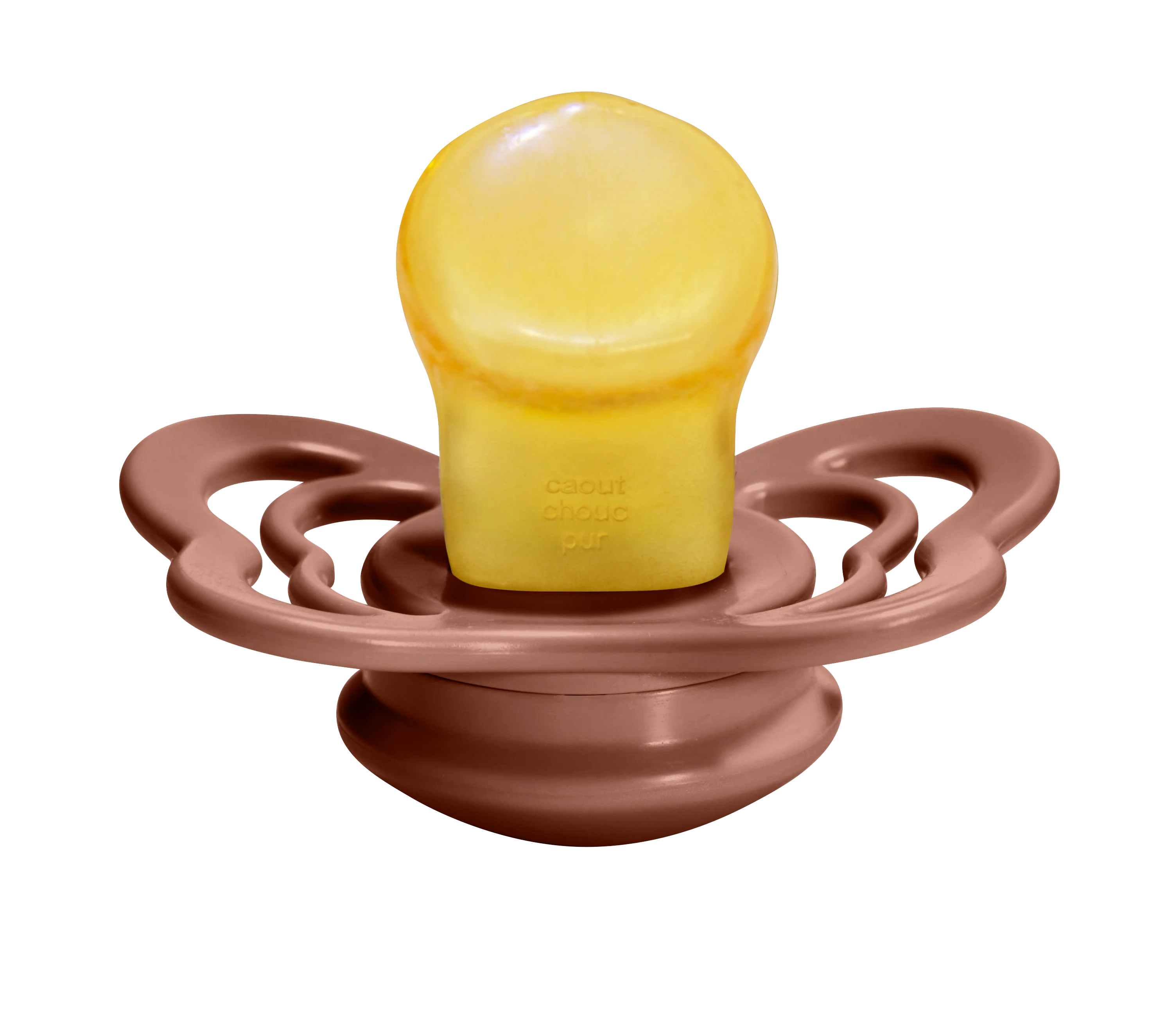 Couture Latex Pacifier 2 Pack  - Peach/Woodchuck - Image 6