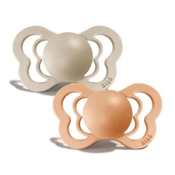 Couture Latex Pacifier 2 Pack  - Vanilla/Peach - Image 2
