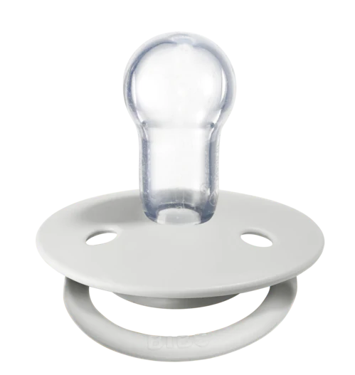 De Lux Silicone Pacifier 2 Pack - Haze/Blossom - Image 3