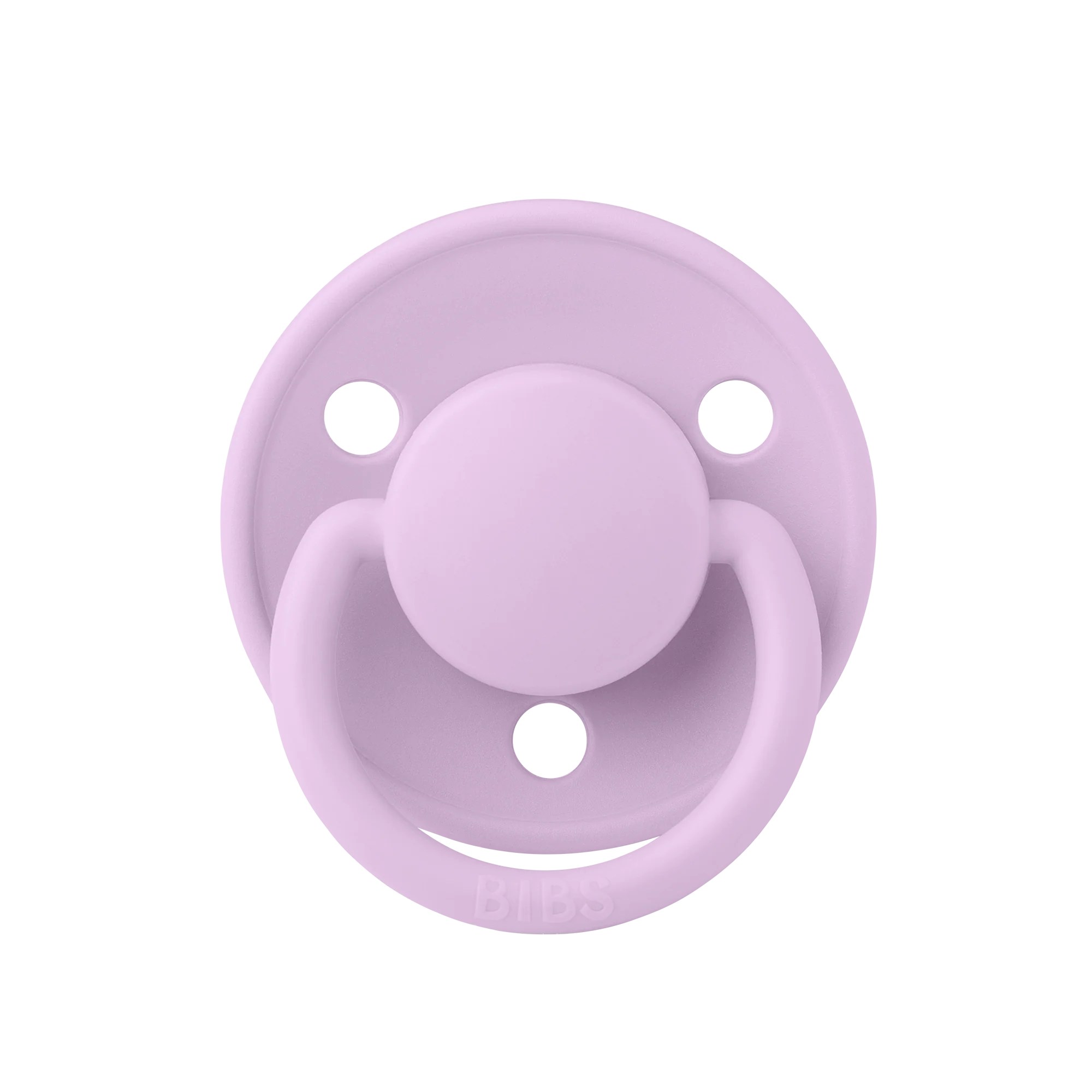 De Lux Silicone Pacifier 2 Pack - Papaya/Violet Sky - Image 3