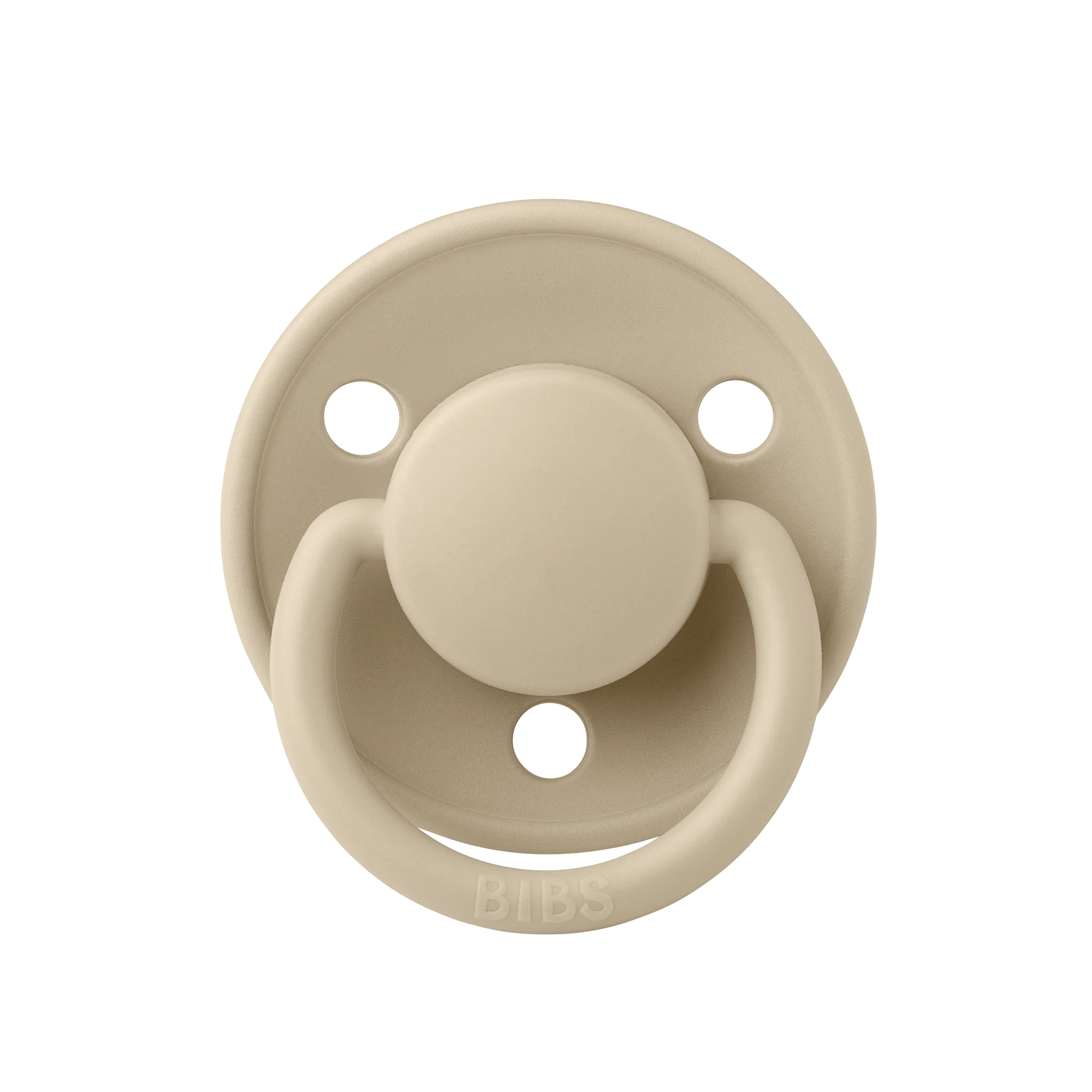 De Lux Silicone Pacifier 2 Pack - Vanilla/Peach - Image 3