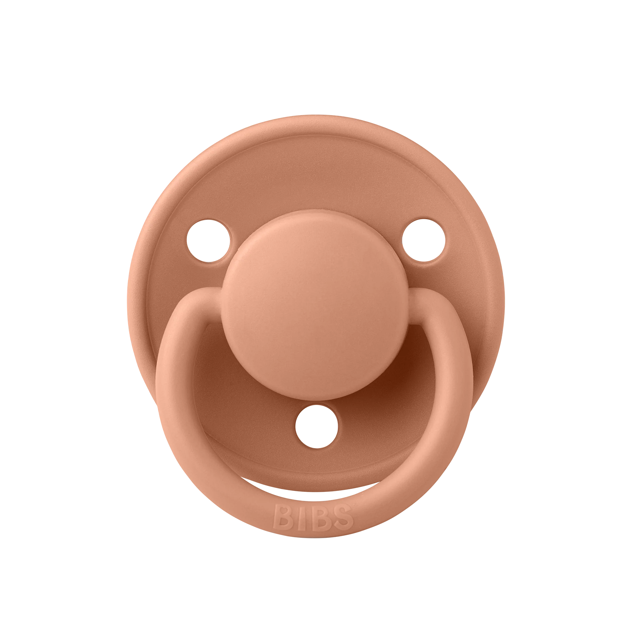 De Lux Silicone Pacifier 2 Pack - Vanilla/Peach - Image 5