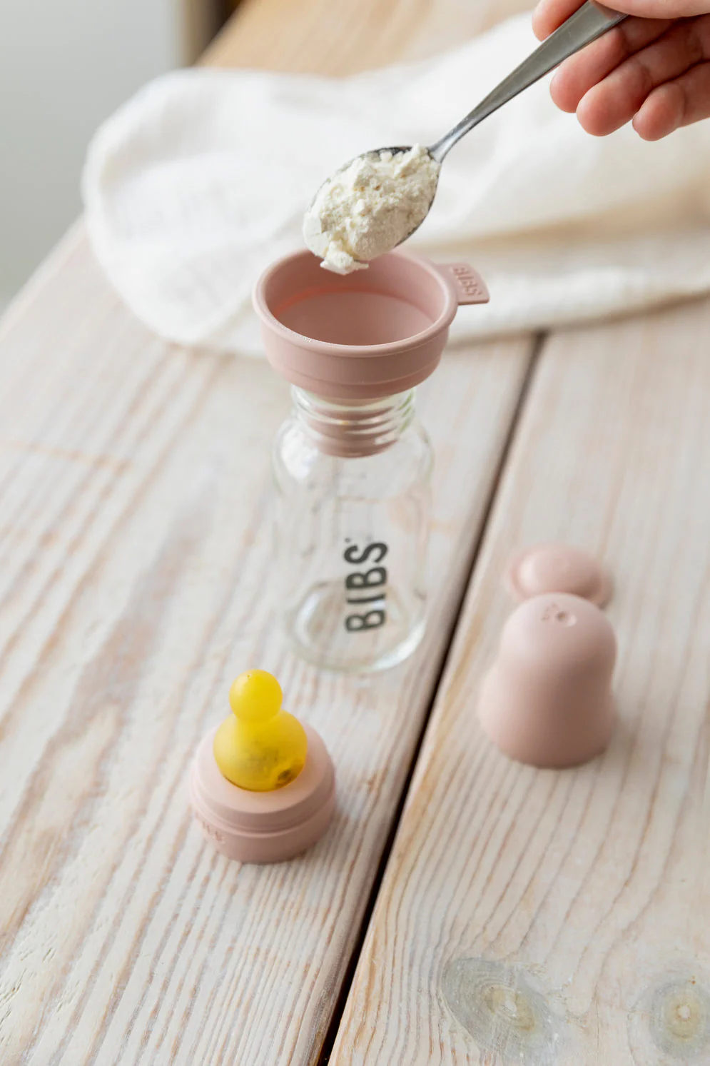 Glass Bottle Set 110ml - Blush - Image 2