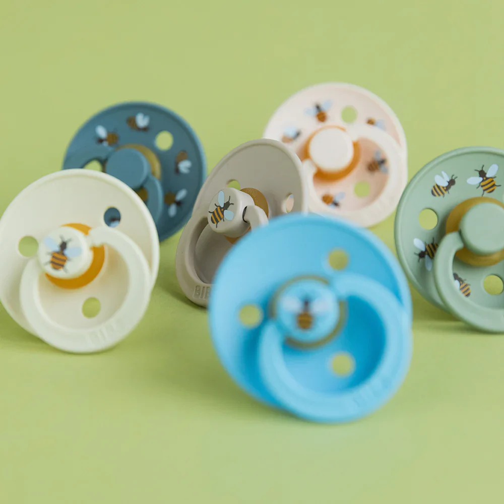 Pacifier Studio Colour - Bumblebee Mushroom/Sage 2 Pack - Image 4