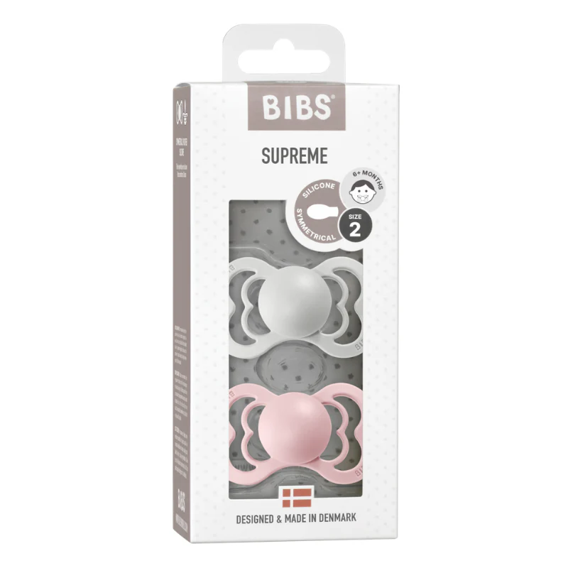Supreme Silicone Pacifier 2 Pack - Blossom/Haze - Image 3
