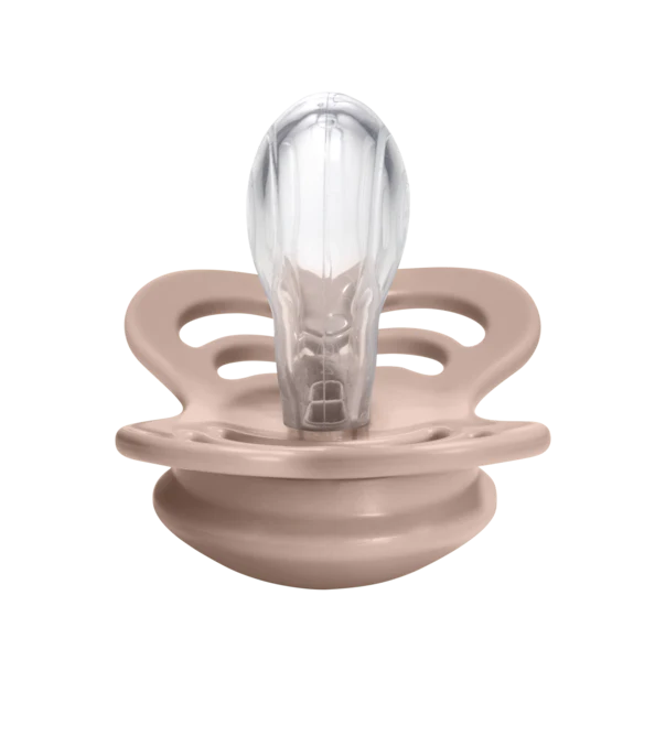 Supreme Silicone Pacifier 2 Pack - Woodchuck/Blush - Image 5