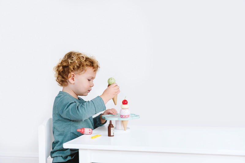 Carlo's Gelato Wooden Ice Cream Set - Image 3