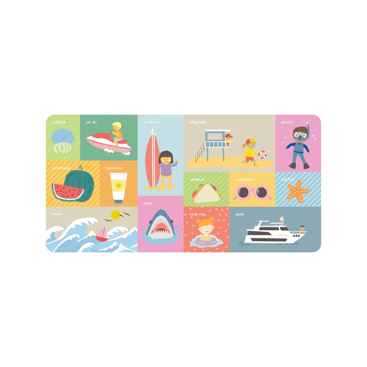 Chunky Ribbon Tabbed Board Book - First 200 Words - Image 6