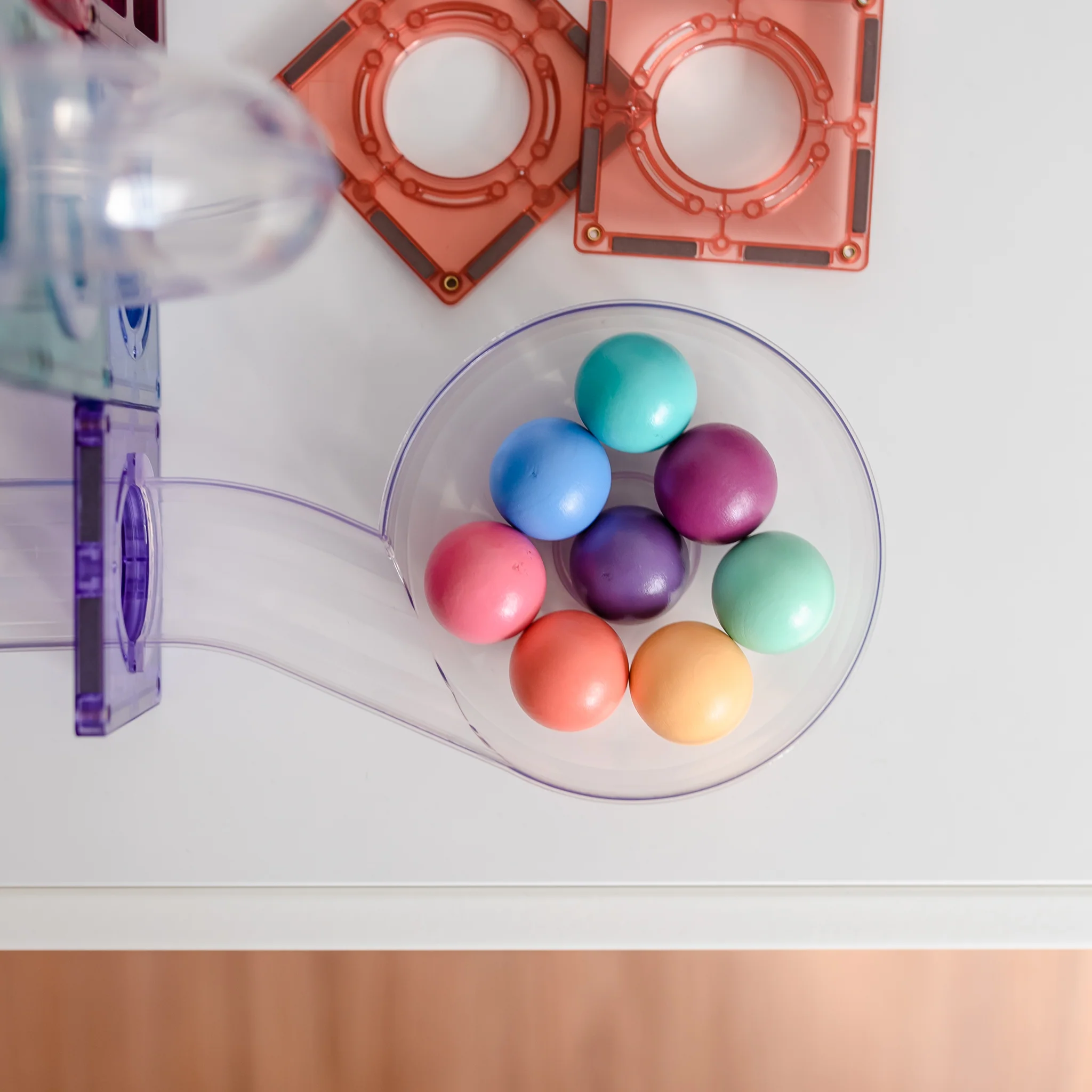 106 Piece Ball Run | Pastel - Image 10