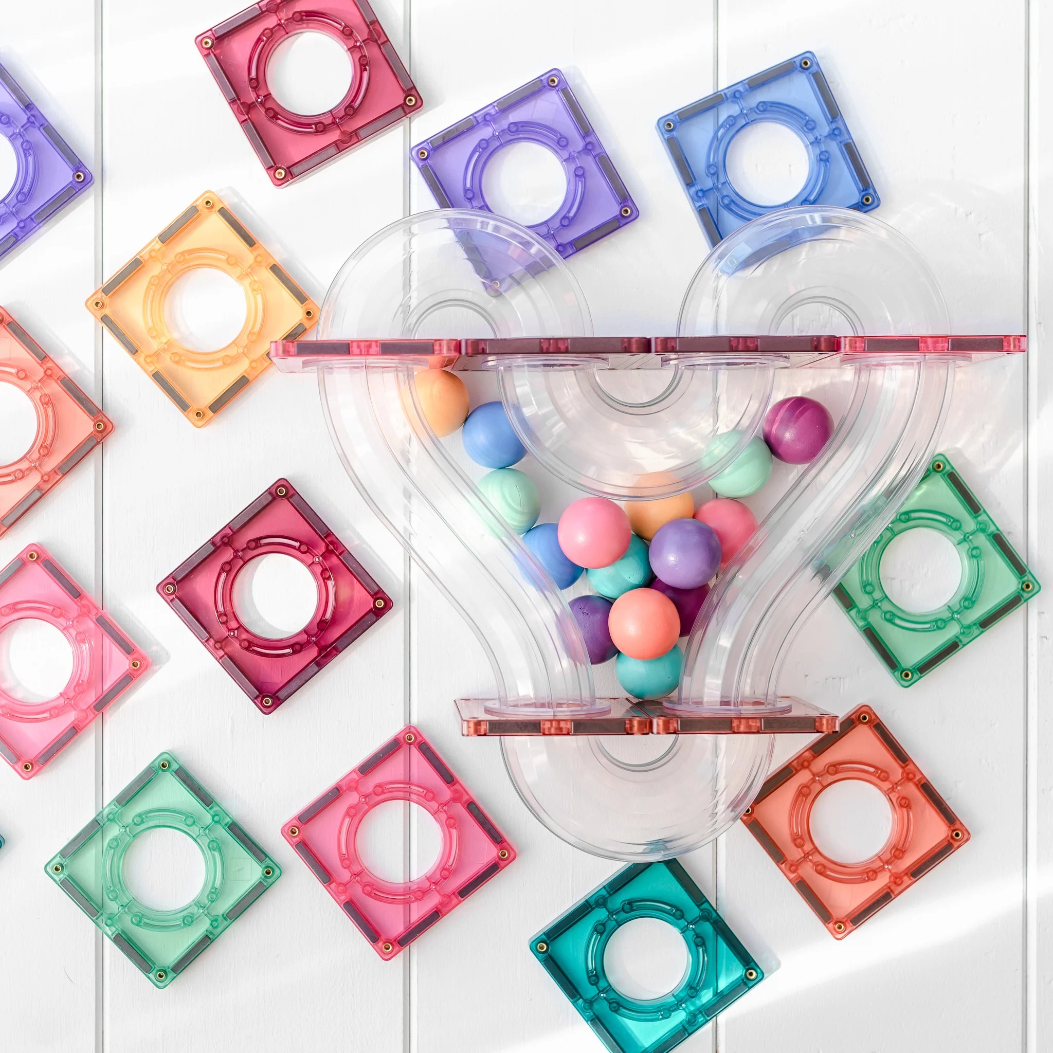 106 Piece Ball Run | Pastel - Image 8