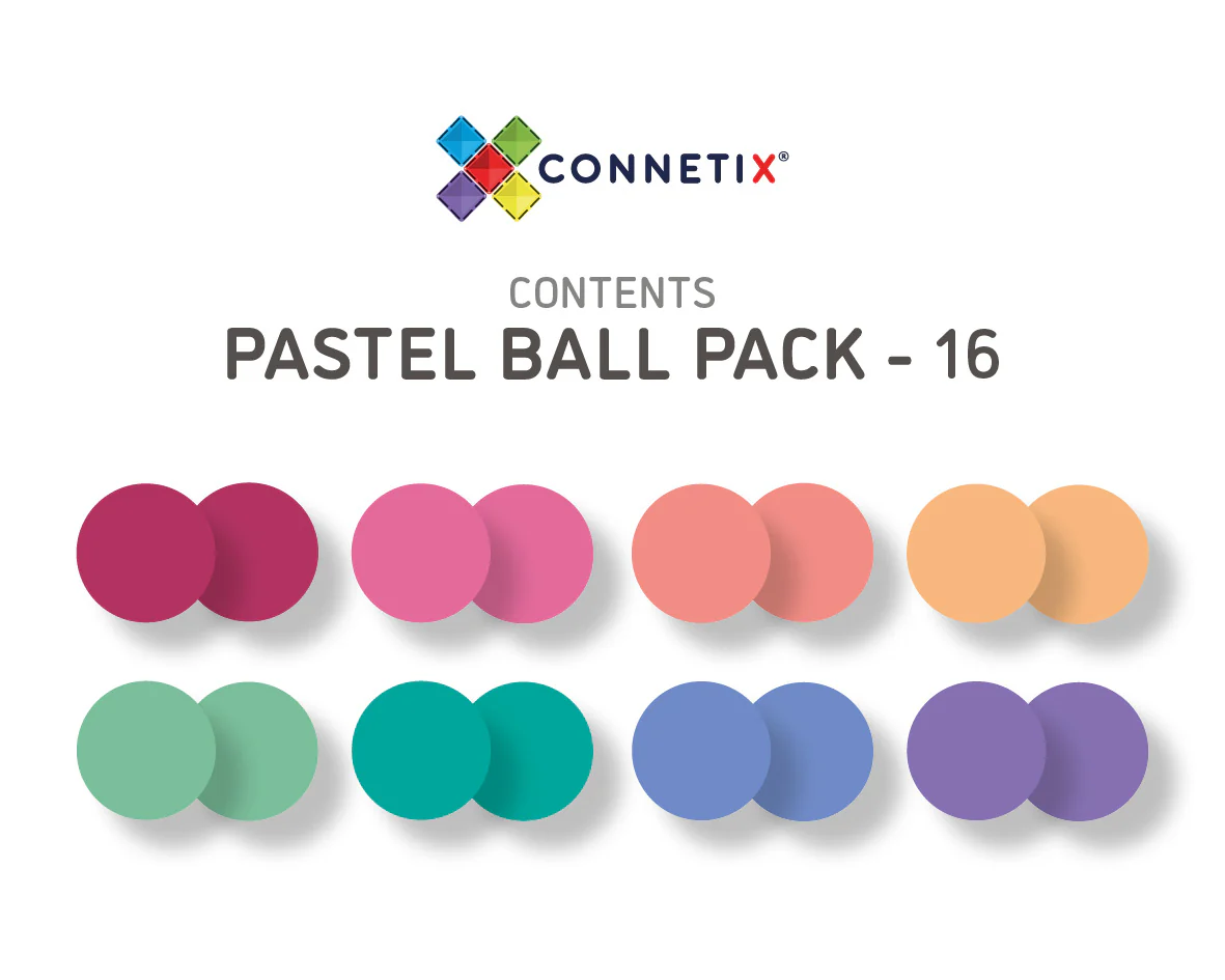 16 Piece Replacement Ball Pack | Pastel - Image 4