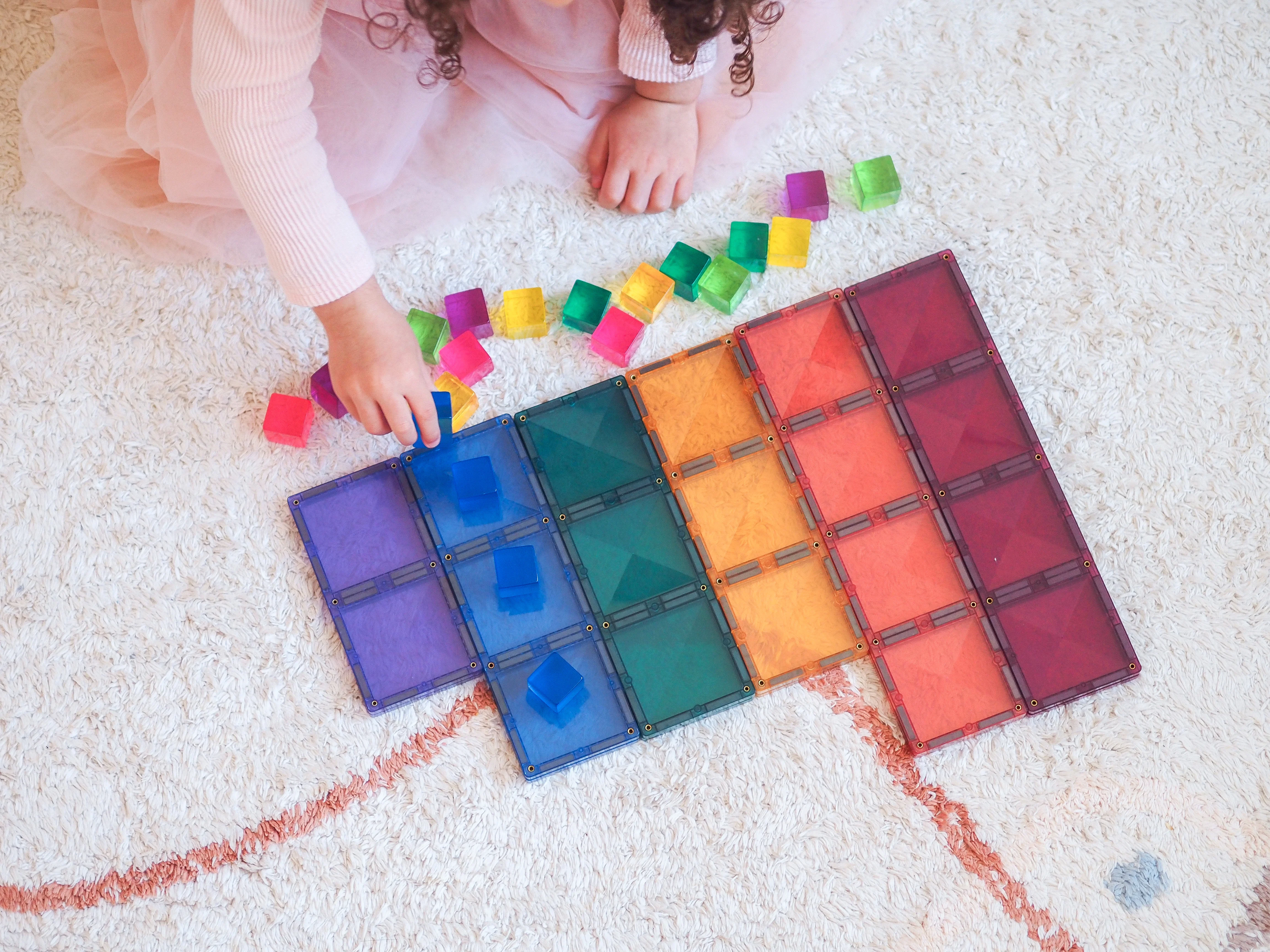 24 Piece Rectangle Set | Pastel - Image 2