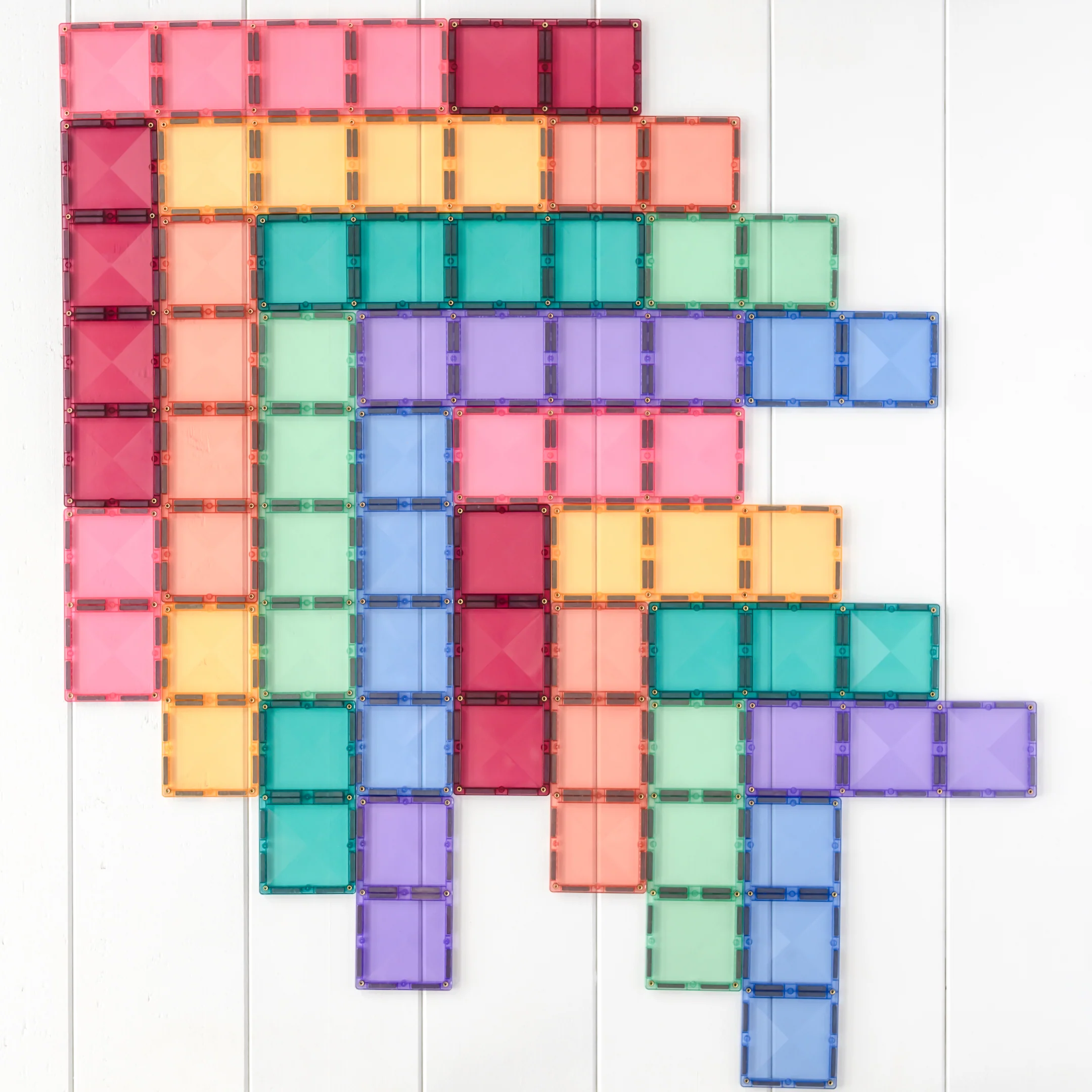 24 Piece Rectangle Set | Pastel - Image 3