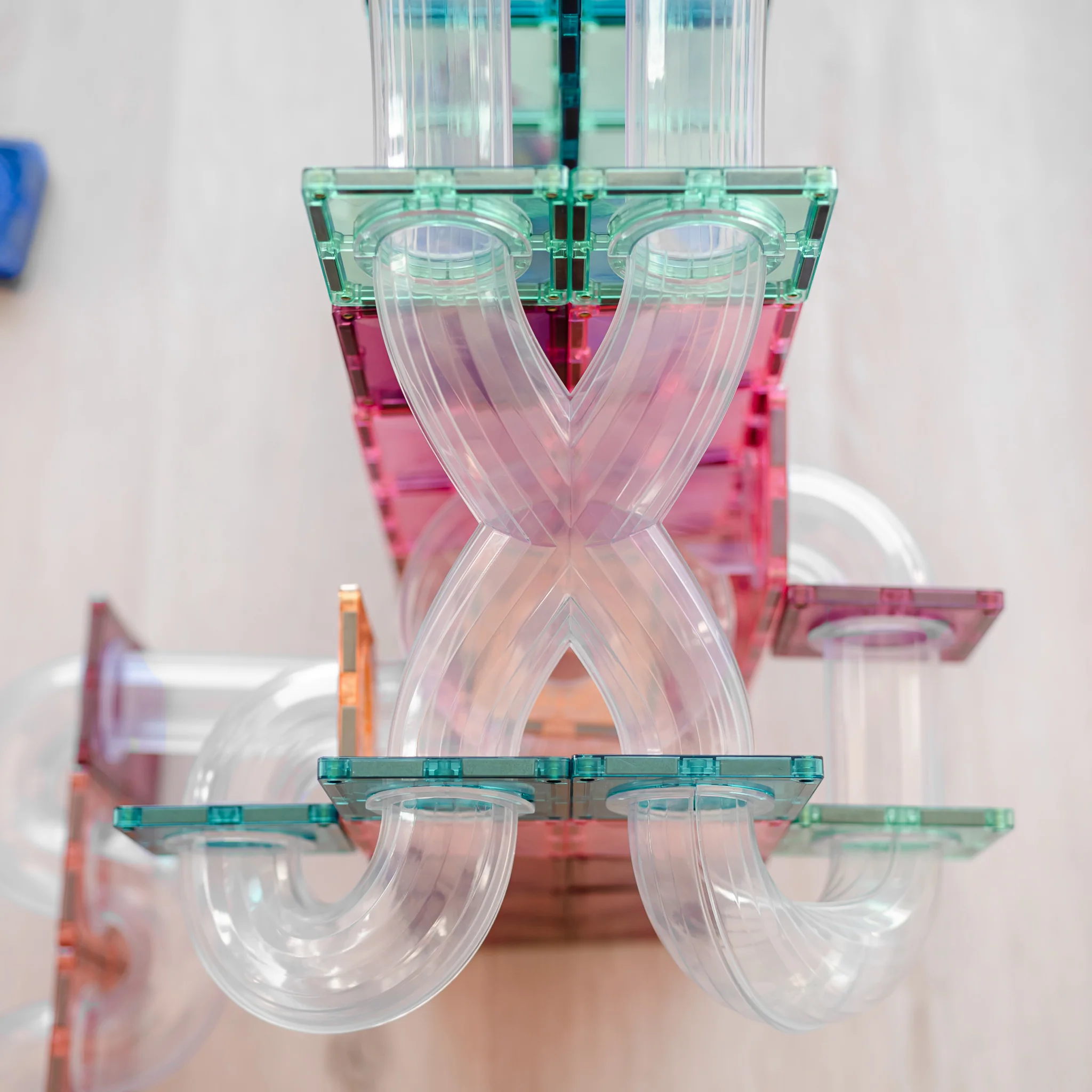 80 Piece Ball Run Expansion Pack | Pastel - Image 7