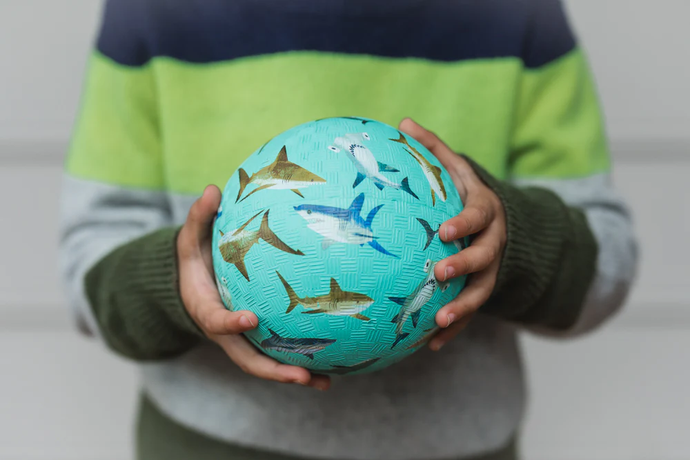 5 Inch Playground Ball - Sharks - Image 2
