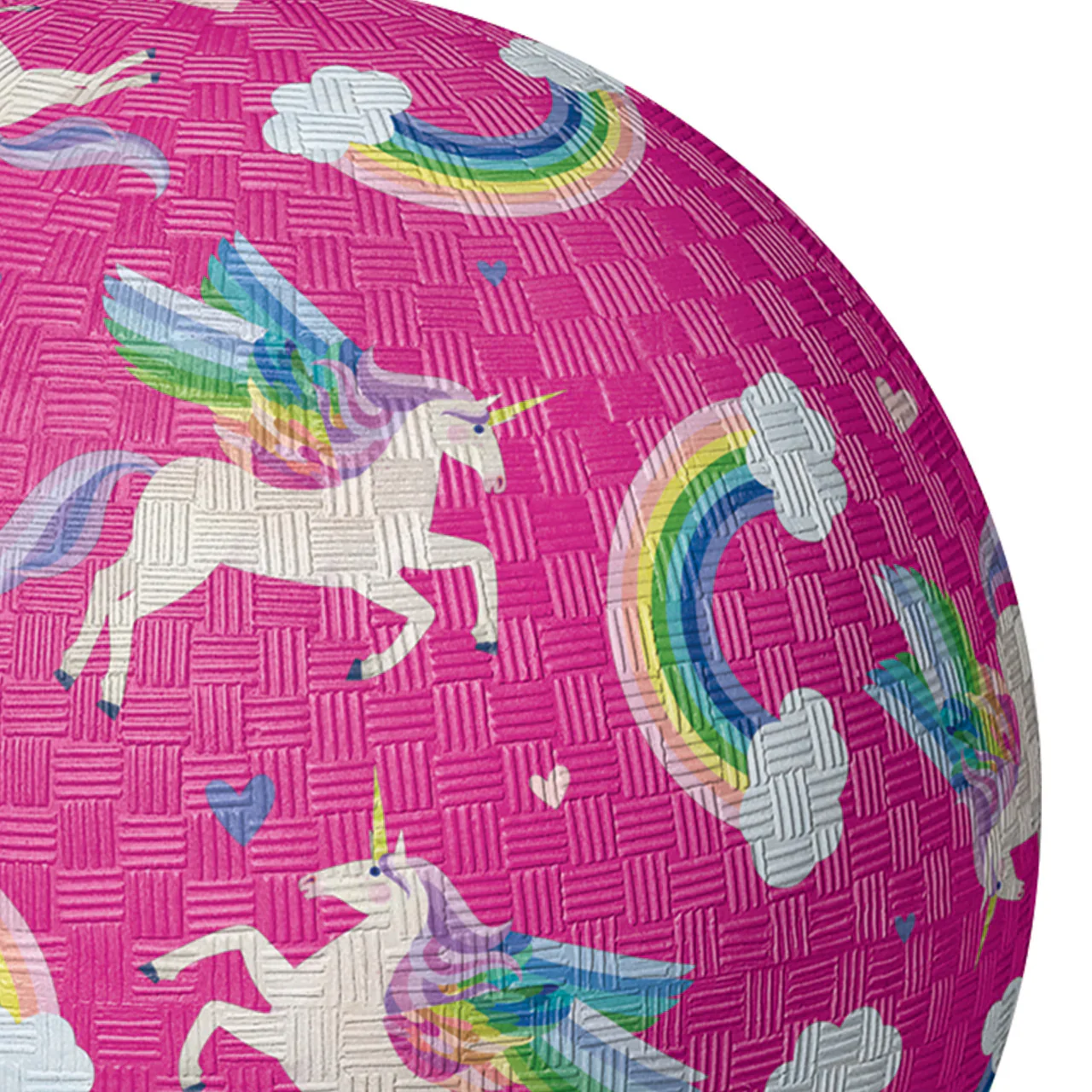 5 Inch Playground Ball - Unicorn Rainbow - Image 2