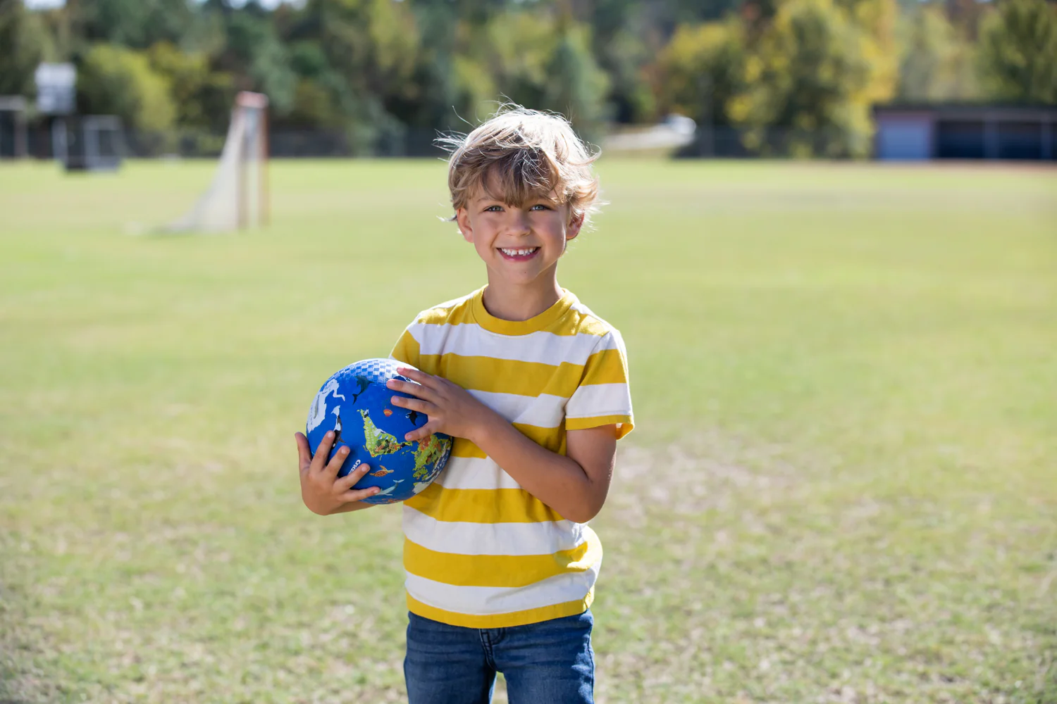 7 Inch Playground Ball - World - Image 2