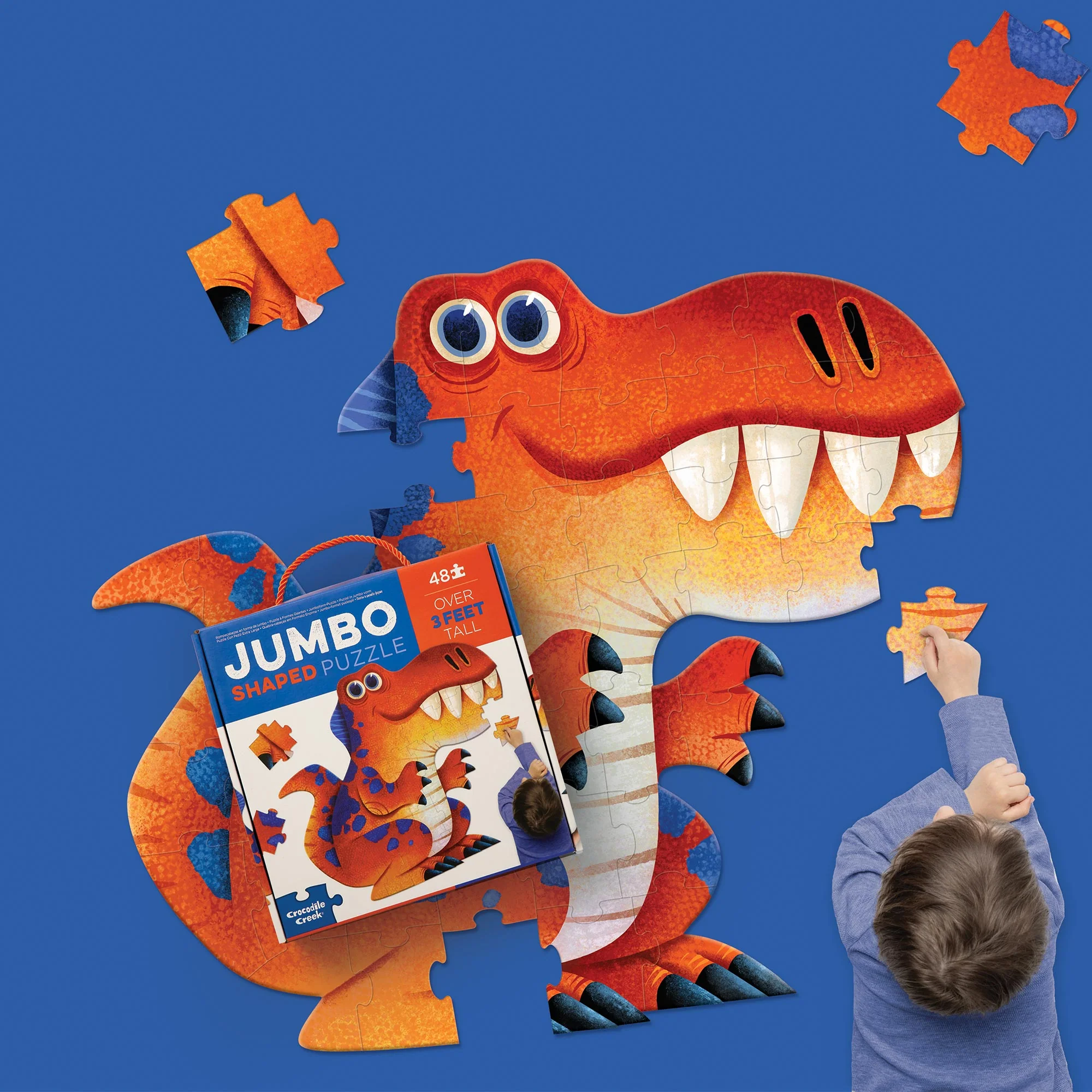 Jumbo Puzzle 48 Piece - Dinosaur - Image 3