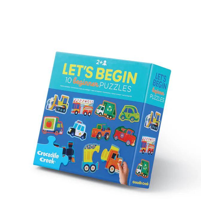 Lets Begin Puzzle 2 Piece - Vehicles Box