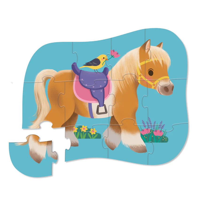 Mini Puzzle 12 Piece - Pony - Image 2