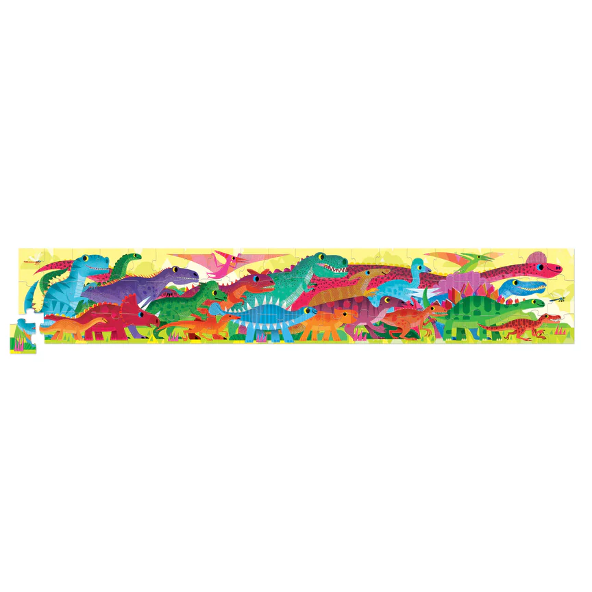 Super Duper Long Puzzle 60 Piece - Dino World - Image 3