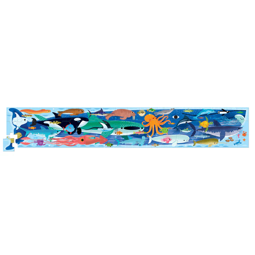 Super Duper Long Puzzle 60 Piece - Ocean - Image 2