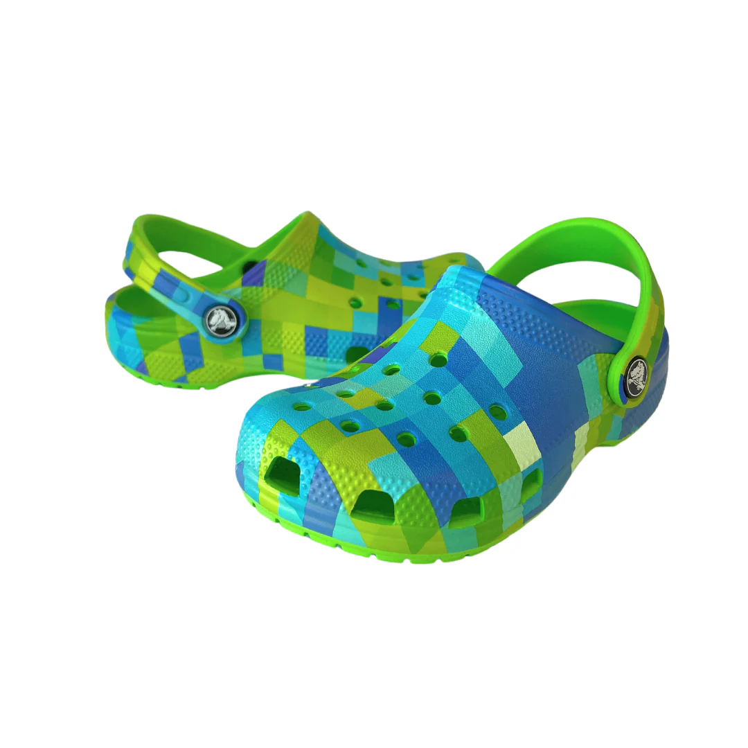 Classic Digi Block Clog - Green Slime - Image 2