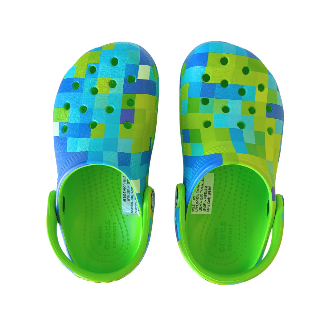 Classic Digi Block Clog - Green Slime - Image 3