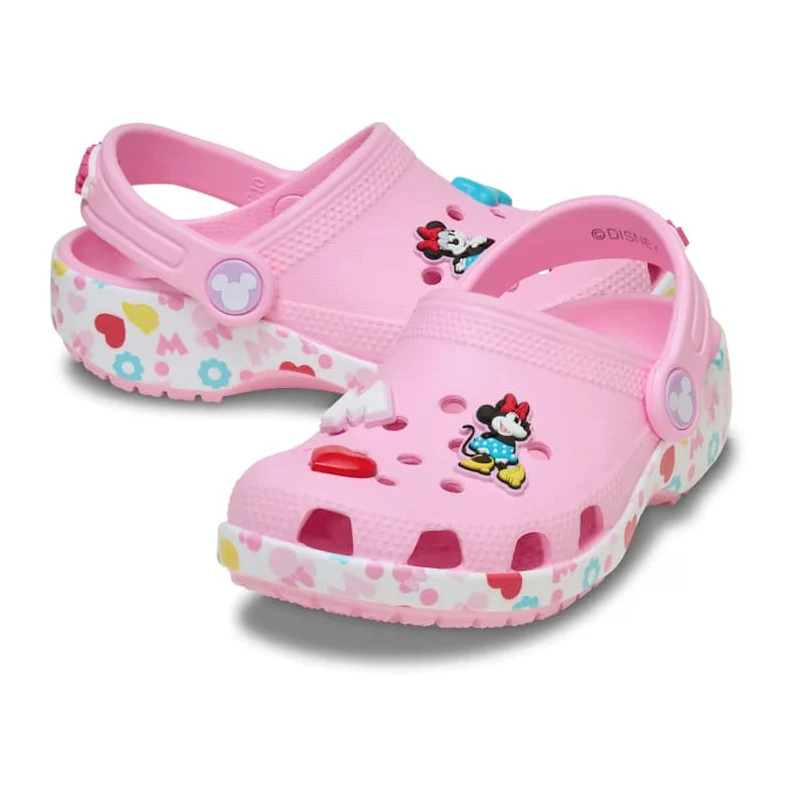 Crocs Classic Mickey and Friends Clog - Minnie/Pink - Image 3