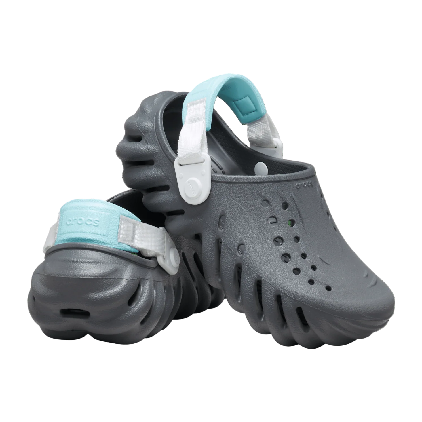Echo Clog - Slate Grey/Multi - Image 2