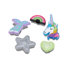 Jibbitz Charms - Favorite Unicorns 5pk - Image 3