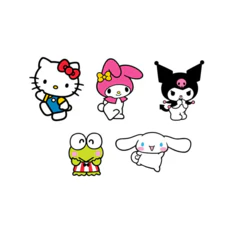 Crocs Jibbitz Charms - Hello Kitty 5pk - Image 2