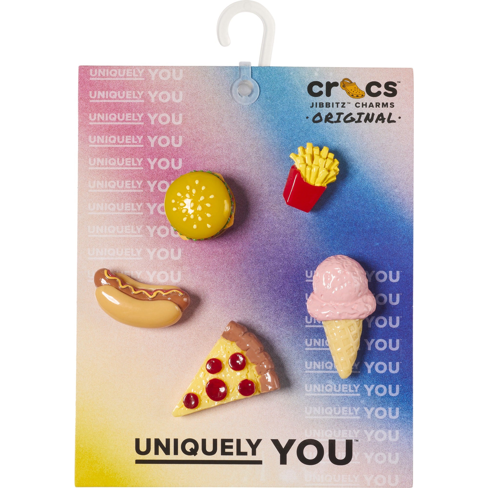 Jibbitz Charms - Mini 3D Food 5pk