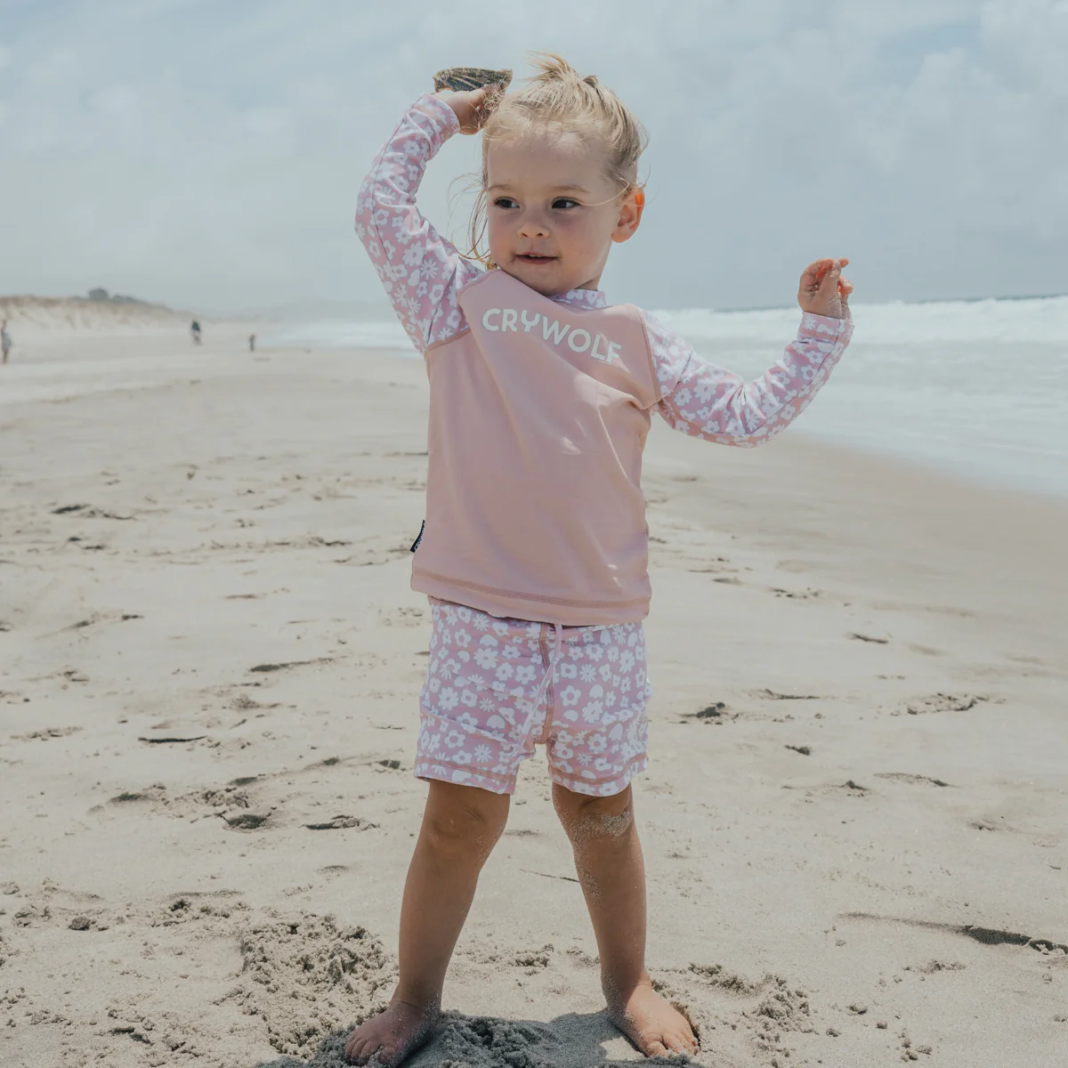 Crywolf Baby Rashie - Ditsy Floral - Image 6