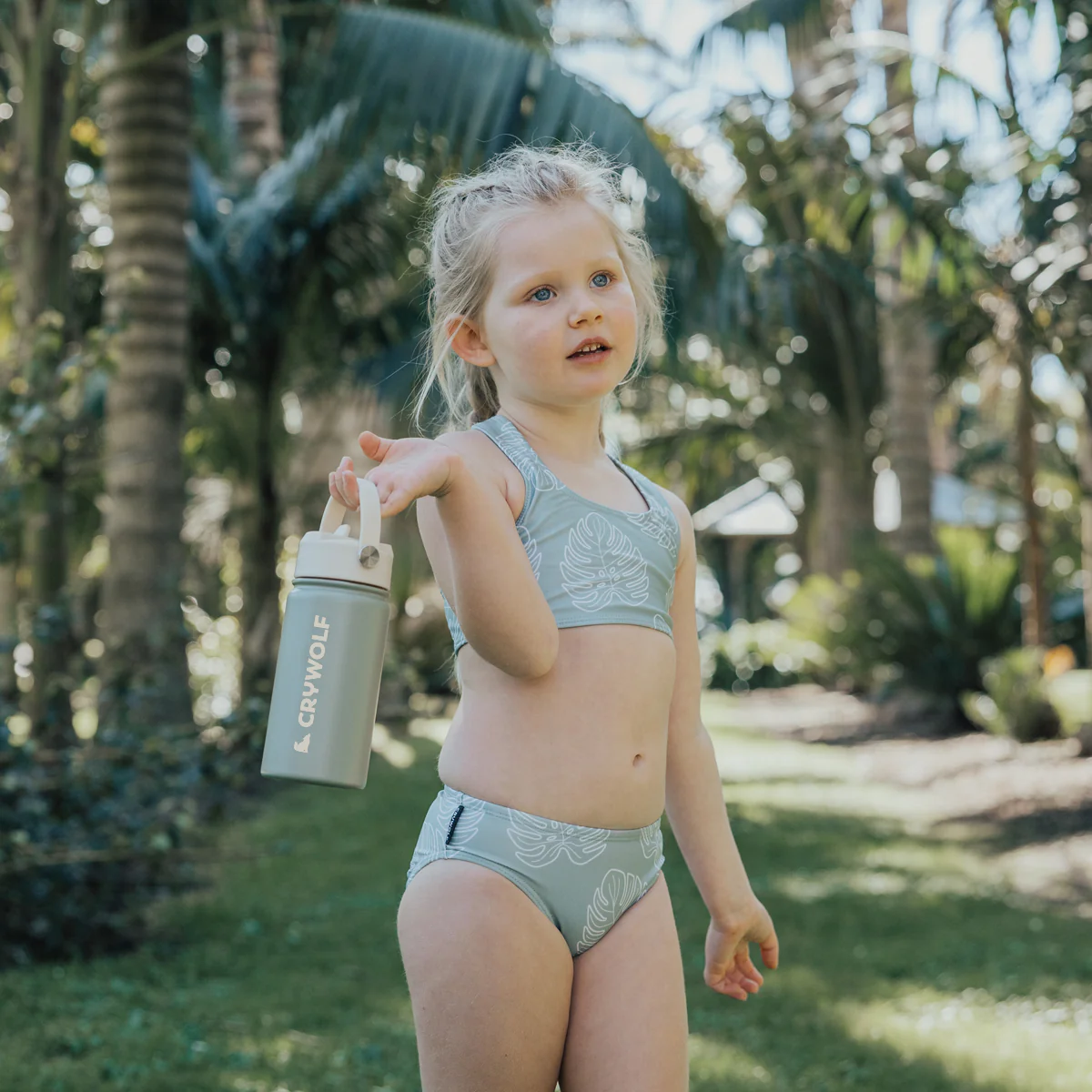 Crywolf Bikini - Jade Monstera - Image 4