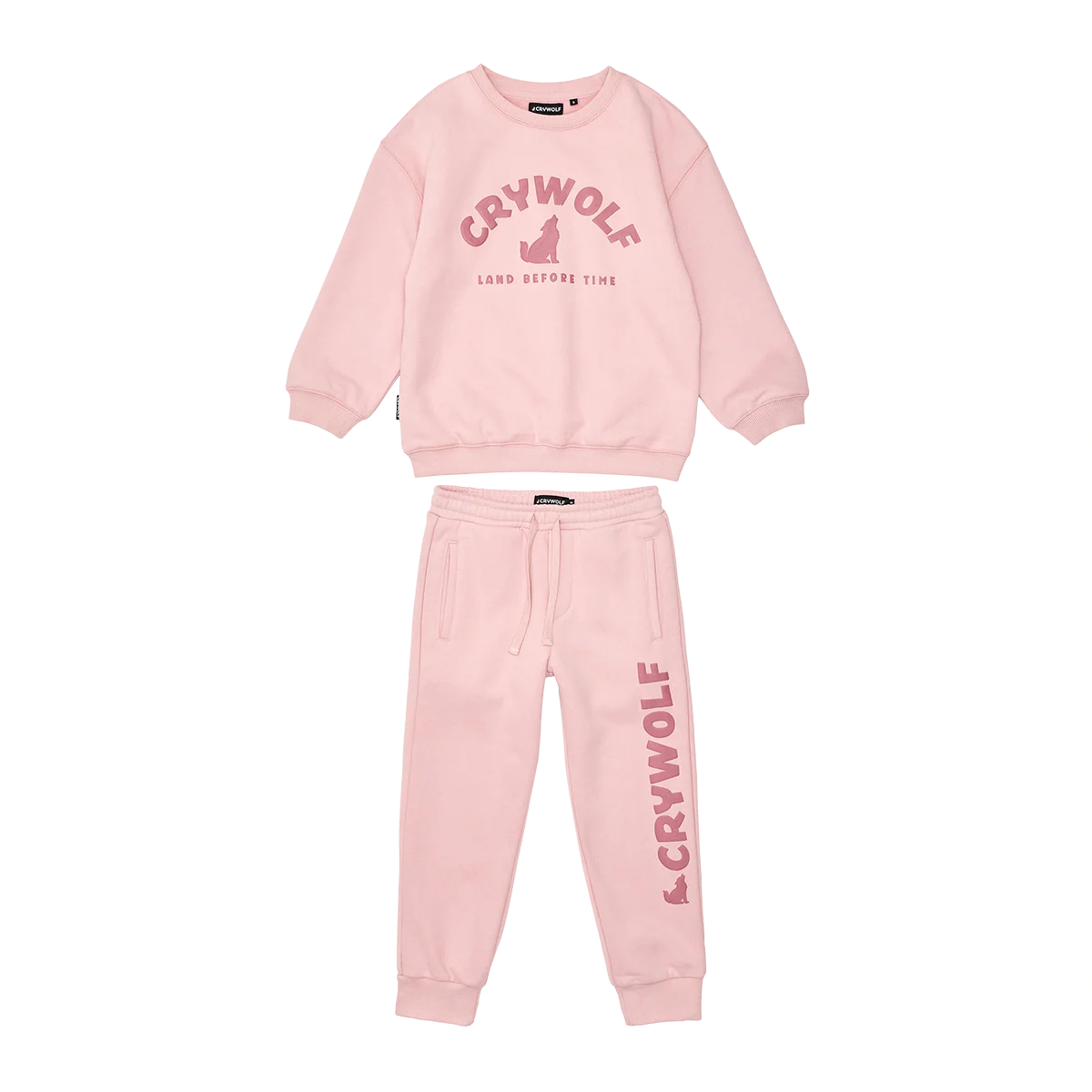 Crywolf Chill Track Pant - Blush - Image 3