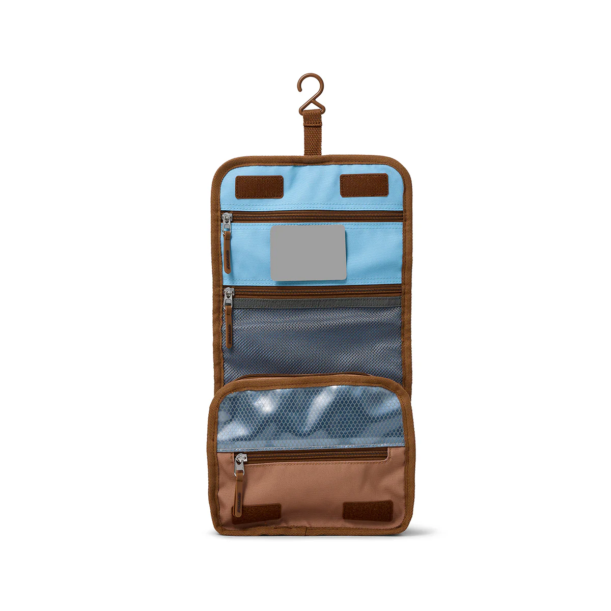 Hanging Toiletry Bag - Deep Sea Colourblock - Image 2