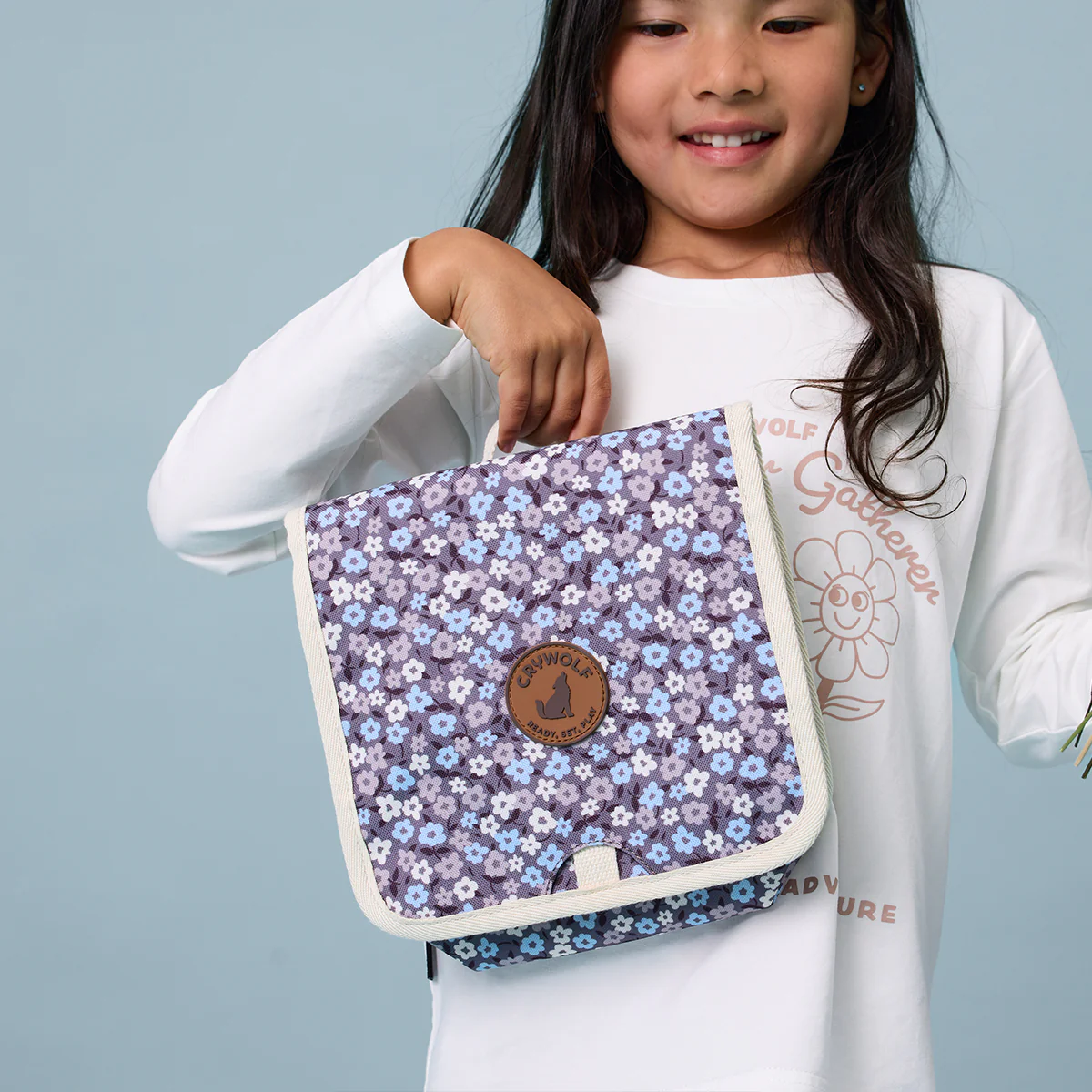 Hanging Toiletry Bag - Flower Fields - Image 2