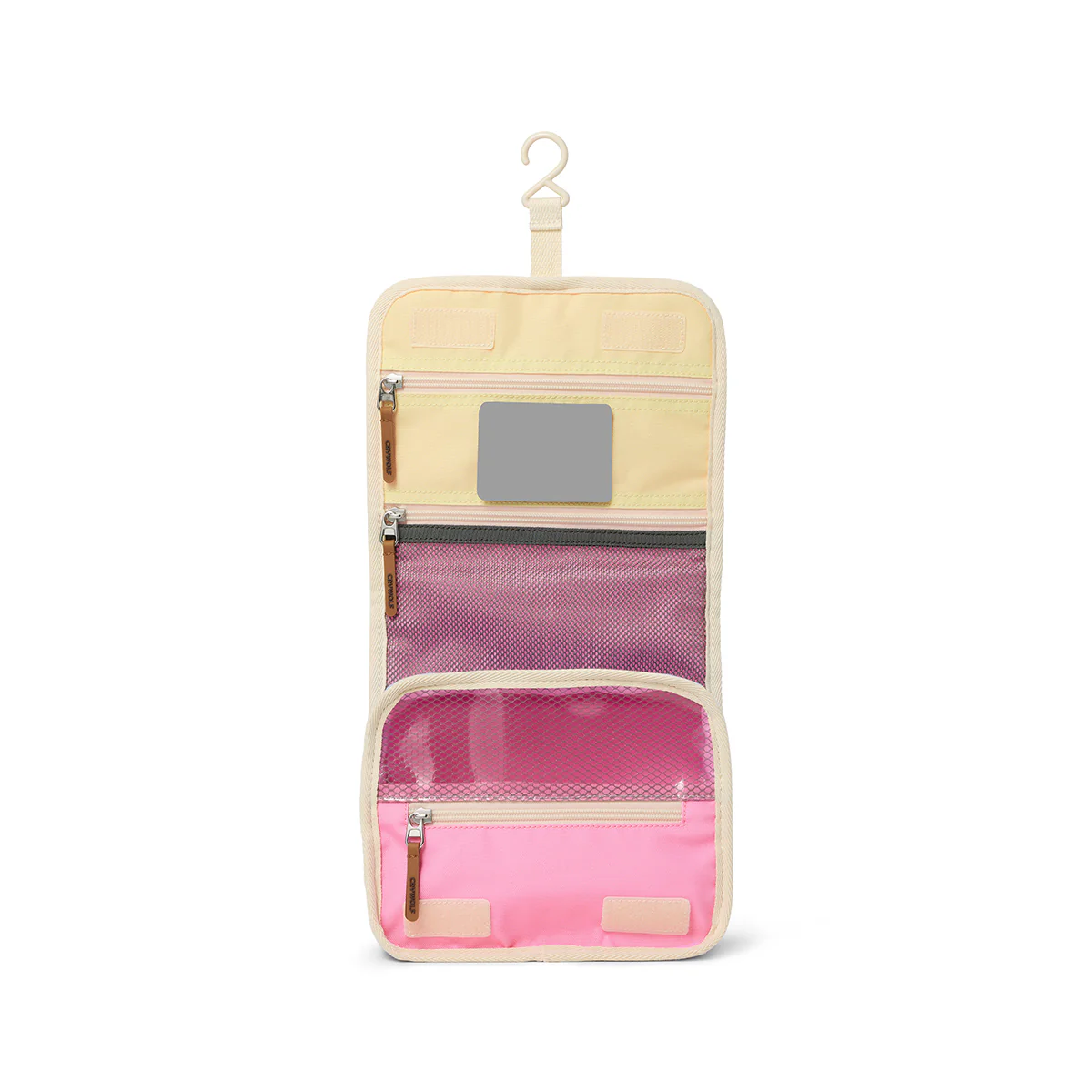 Hanging Toiletry Bag - Pop Colourblock - Image 2