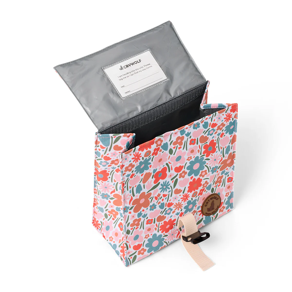 Crywolf Insulated Lunch Bag - Flower Market - Image 4