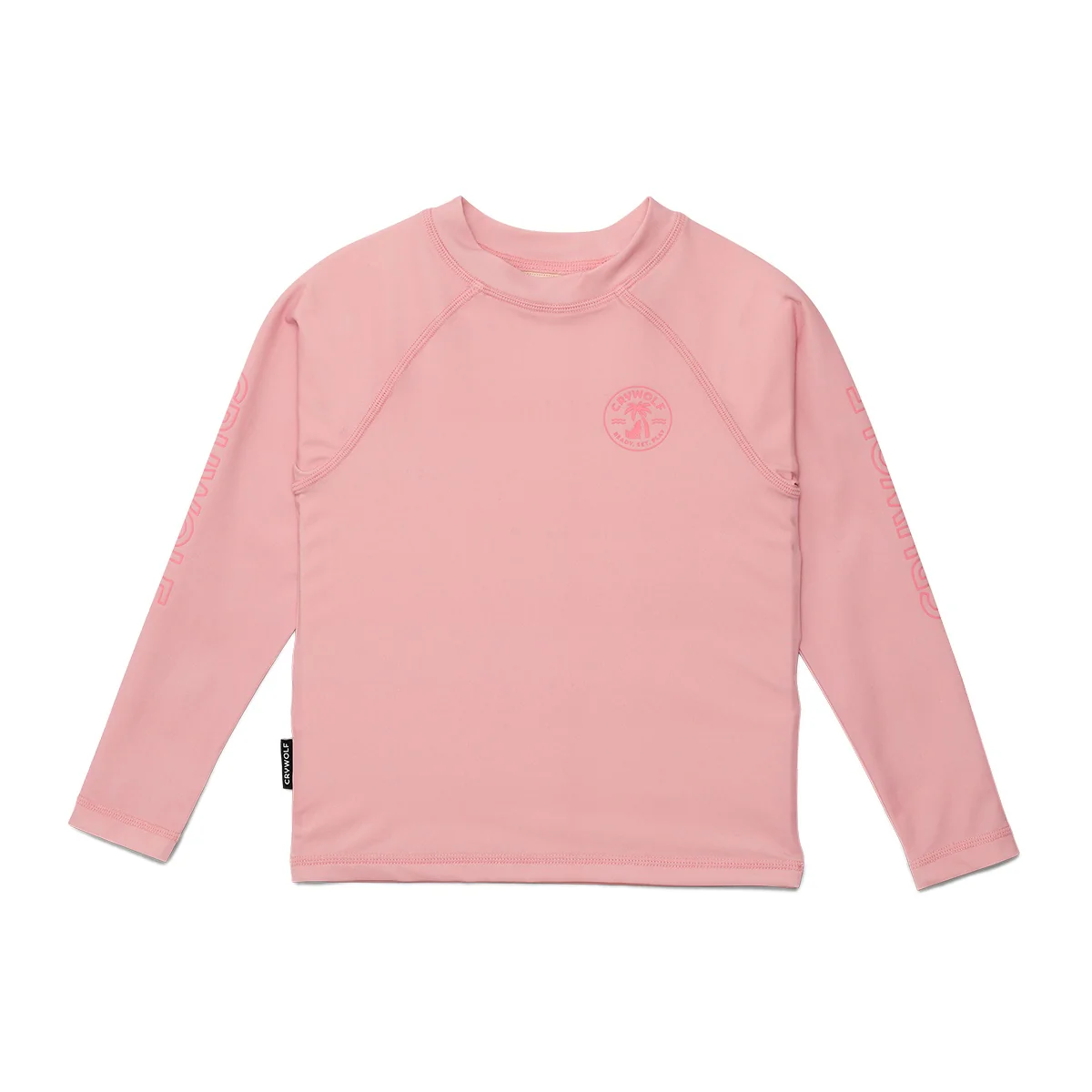 Long Sleeve Rash Vest - Pink