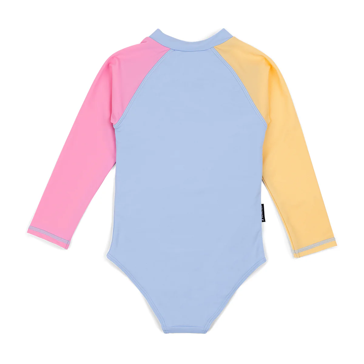 Long Sleeve Swimsuit - Pop Colourblock - Image 2
