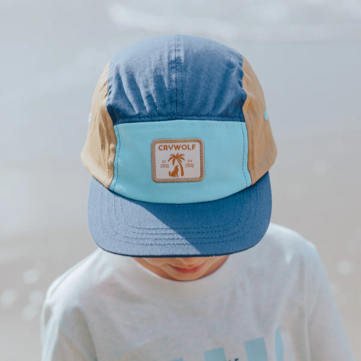 Lucky Cap - Navy Colourblock - Image 3