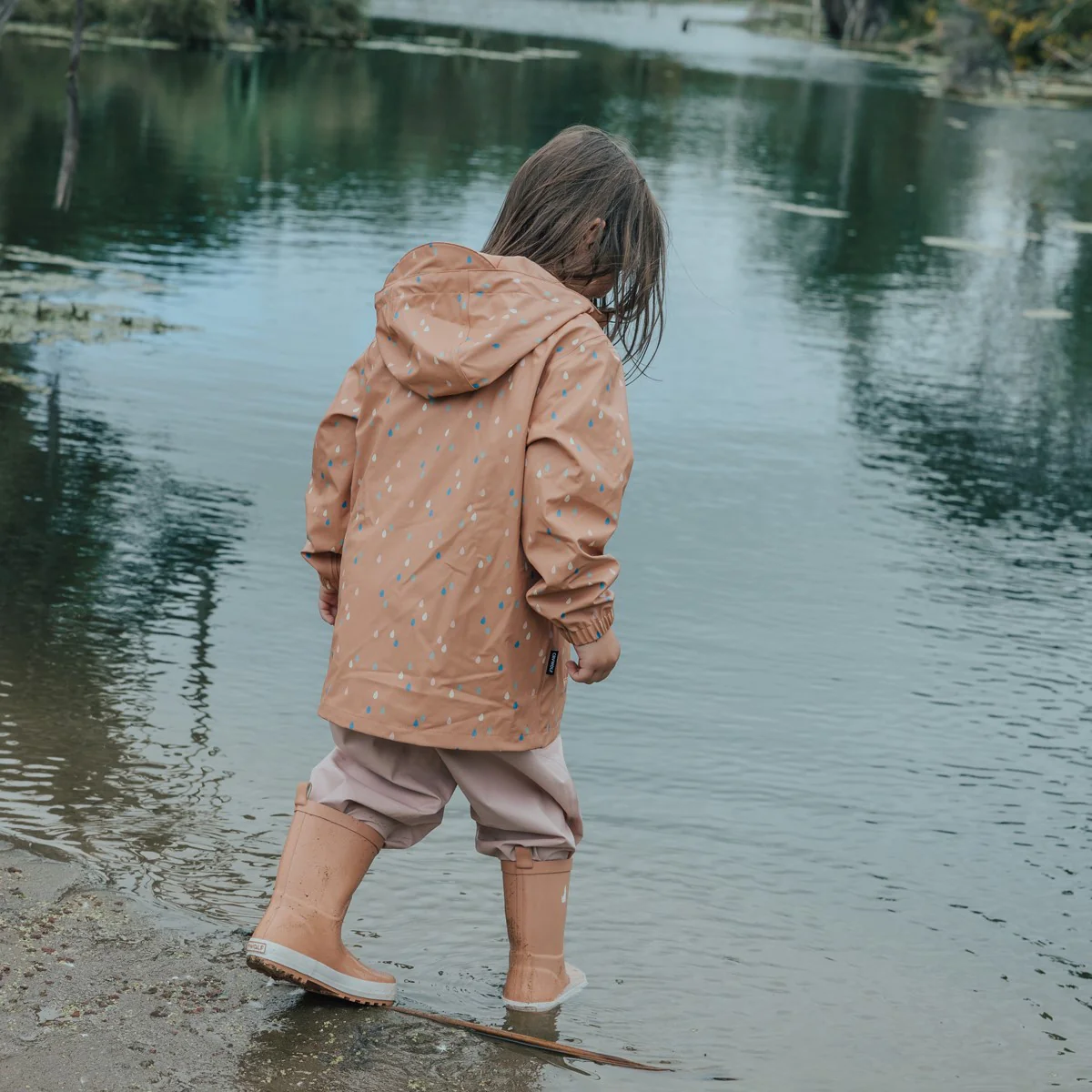 Crywolf Play Jacket - Rain Drops - Image 5