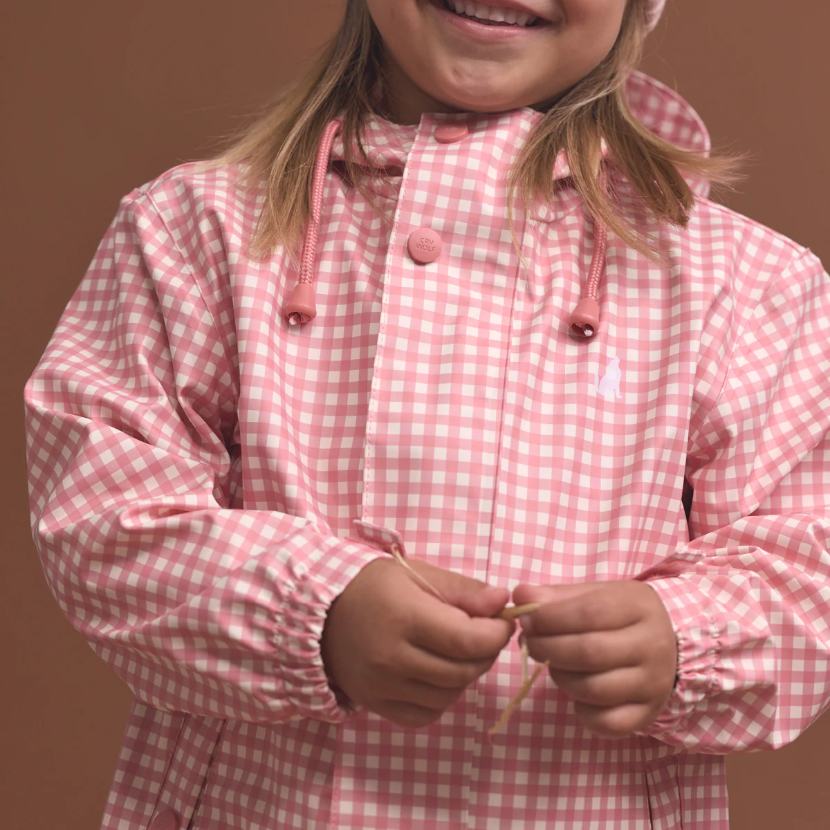Play Jacket Rose Gingham - Image 2