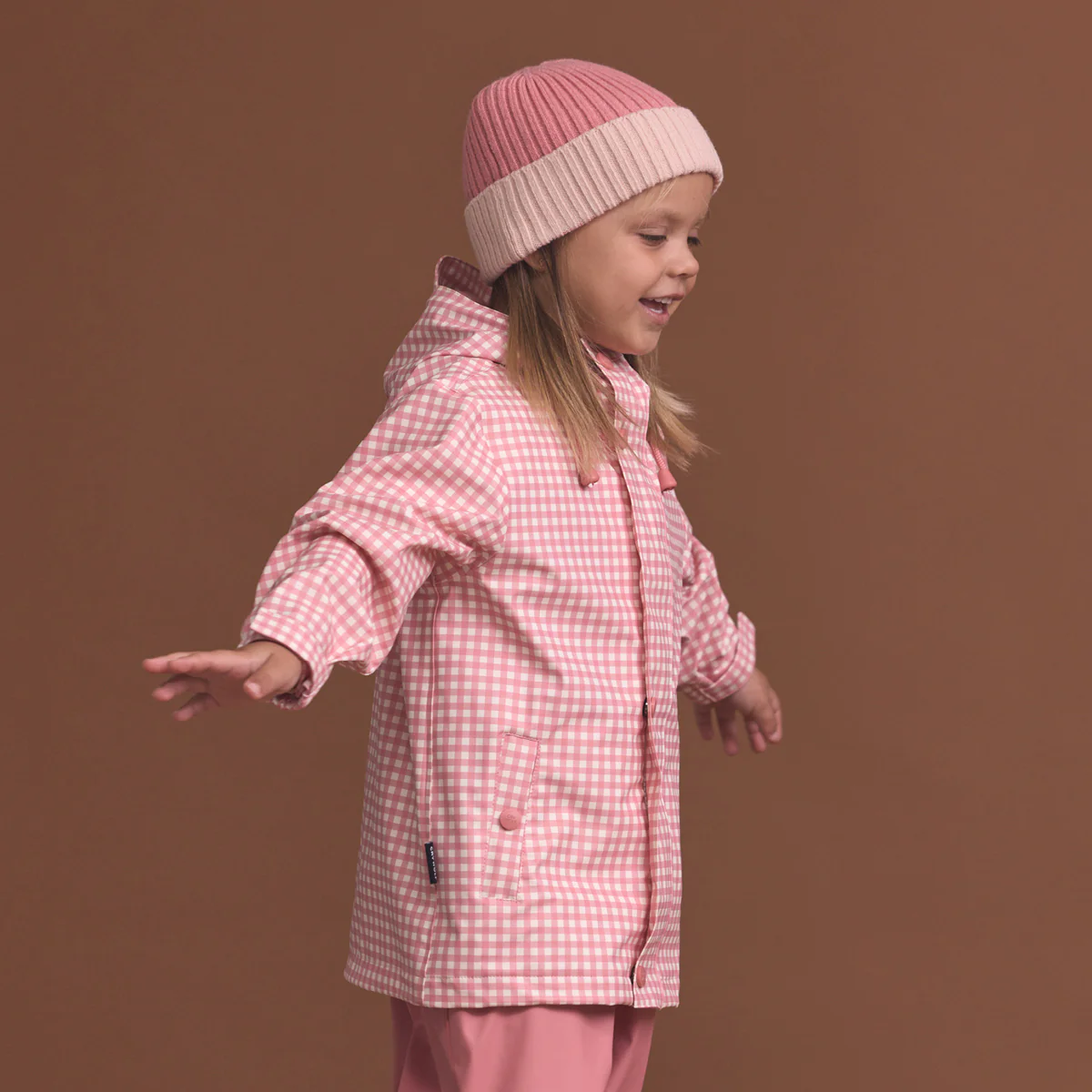 Play Jacket Rose Gingham - Image 4